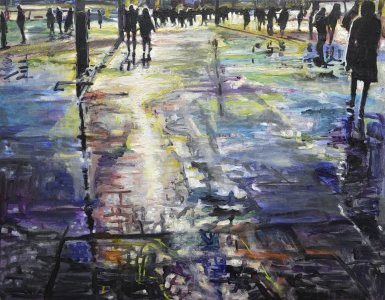 The Bright Light in Oslo (study for) ©Peter Weidenbaum